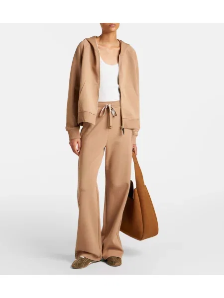 Jersey športne hlače 's Max Mara rjava