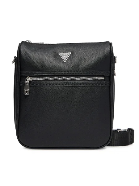 GUESS Geantă de umăr Milano' negru