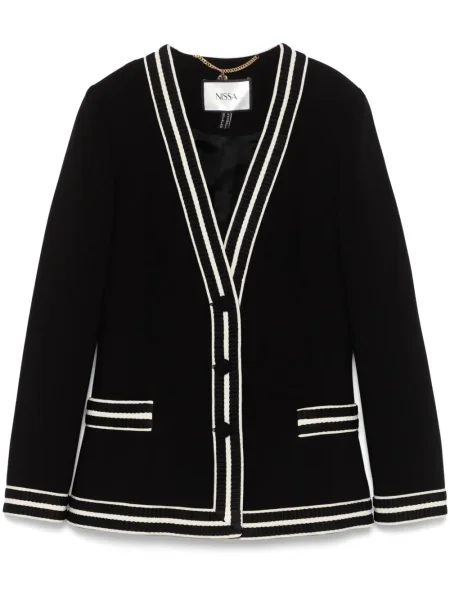 Marynarka Nissa jednorzędowa czarna