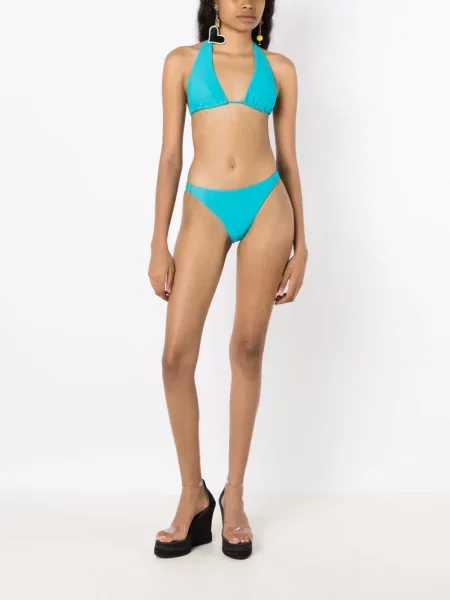 Bikinis Amir Slama apynasris kaklas mėlyna