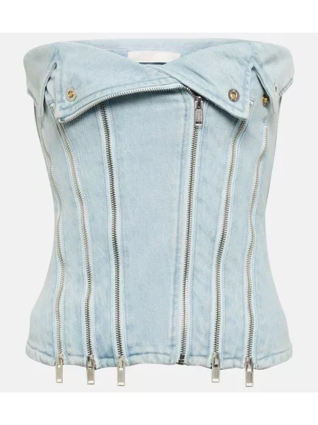 Top Dion Lee niebieski