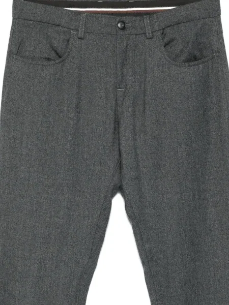 Pantaloni Canali de lână gri
