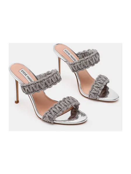 Klapki Steve Madden szare