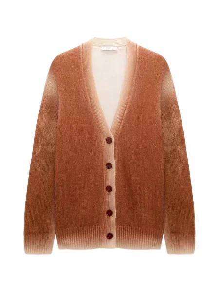 Cardigan Dorothee Schumacher cu imagine maro