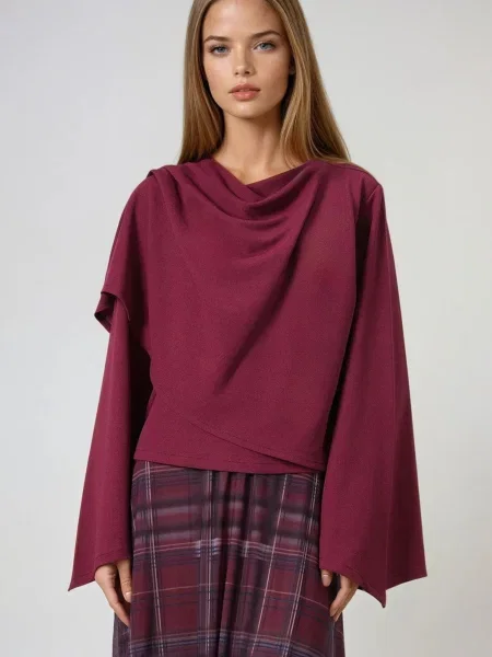Trend Alaçatı Stili Bluza vina