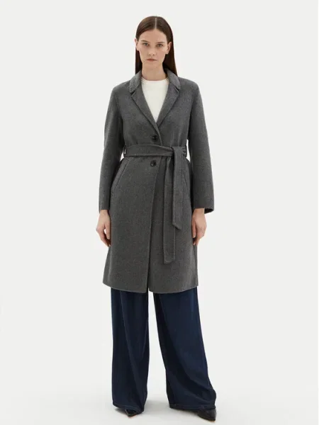 Motivi Palton de lână gri