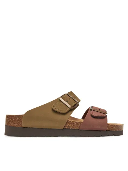 Чехли Grünland кафяво