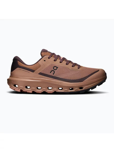 Încălțăminte de alergare pentru bărbați On Cloudvista 3 Waterproof portobello/mulberry