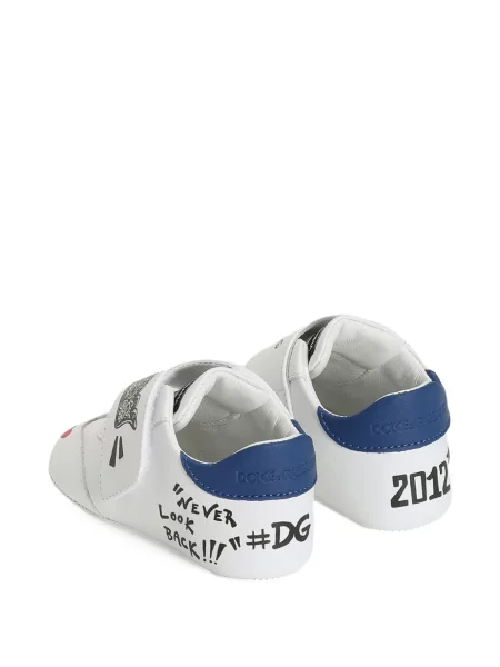 Sneakersy dziecięce Dolce And Gabbana białe