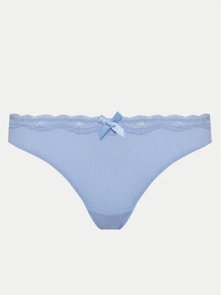 Hunkemöller Chilot tanga Lola celest albastru