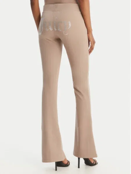 Juicy Couture Melegítő alsó Christine Flared Leg bézs