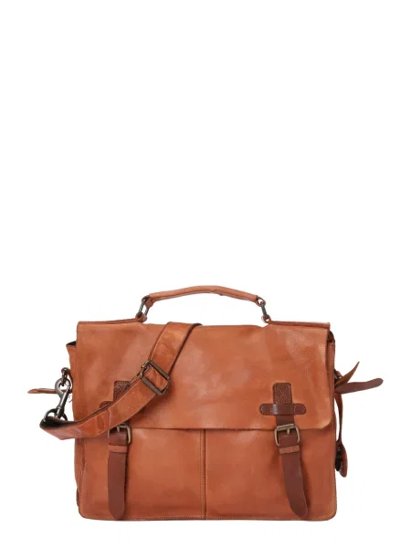 Harbour Geantă diplomat Ashton coniac maro