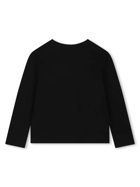 Koszulka dziecięca Lanvin Enfant czarna