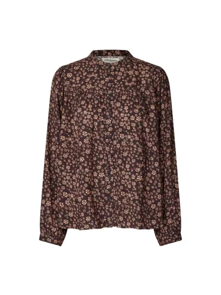 Wielobarwność koszula Lollys Laundry z długim rękawem