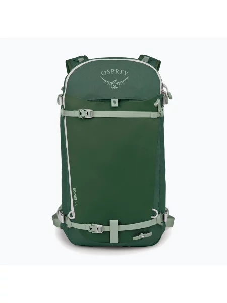 Rucsac de schi de tură pentru femei Osprey Sopris 25 l tundra green/green canopy verde