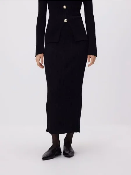 Юбка Reserved черная