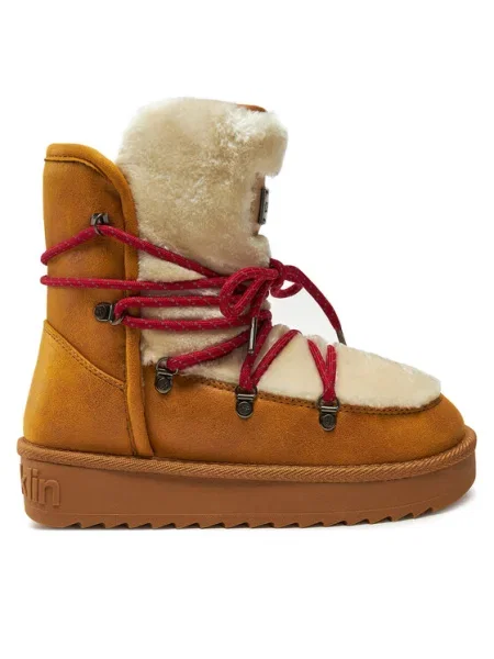 D.Franklin Cizme de zăpadă Nordic Trk Fur galben