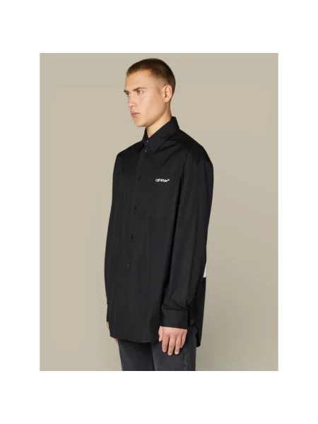 Koszula Off-white z logo biała