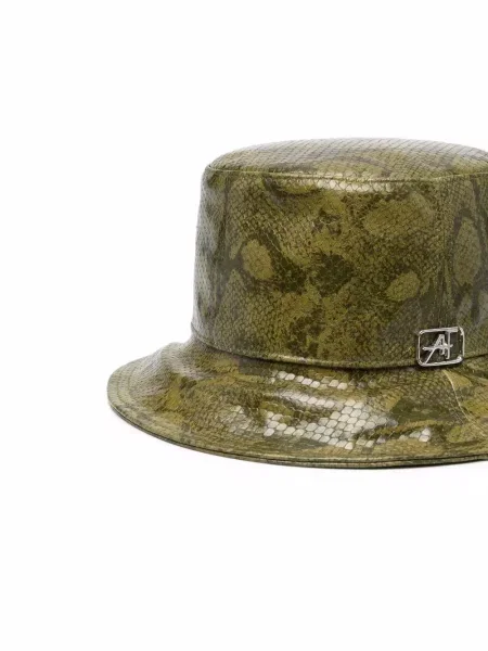 Pălărie Alberta Ferretti cu imagine verde