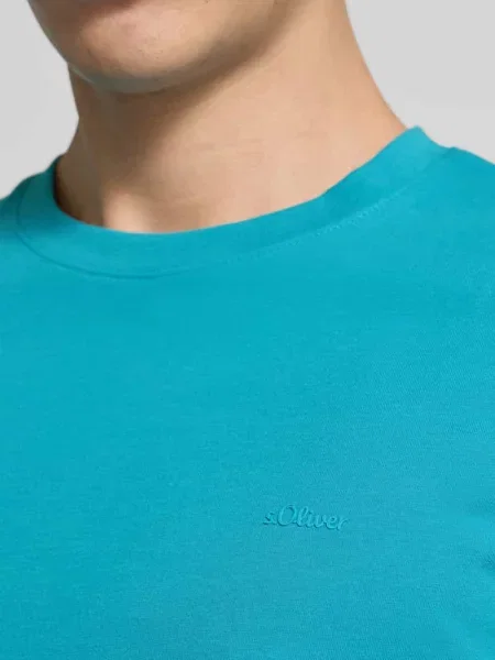 T-shirt o kroju regular fit z czystej bawełny S.oliver Red Label