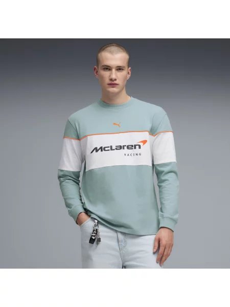 PUMA bluza z kapturem McLAREN RACING Lifestyle Akcesoria S niebieski