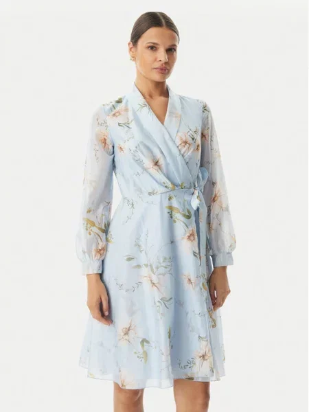 Rinascimento Rochie cocktail deschis albastru