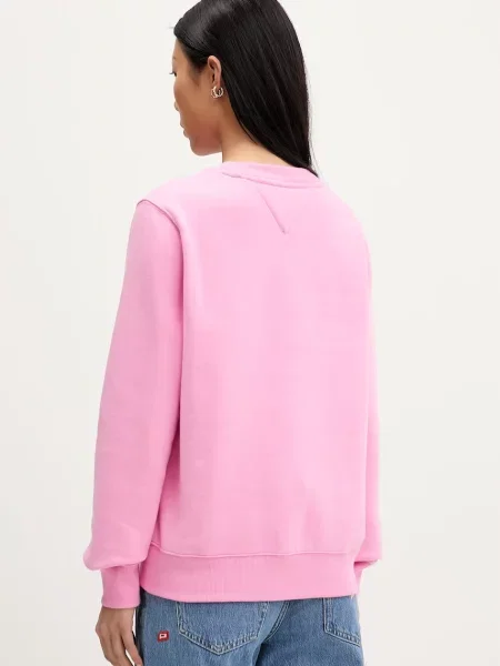 Tommy Jeans Bluza Flag jasny różowy