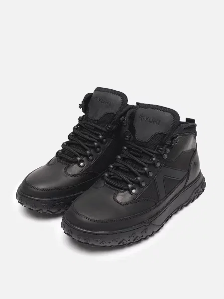 Шкіряні Черевики YUKI чорний
