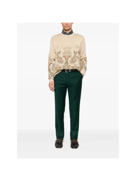 Sweter Etro wełniany beżowy