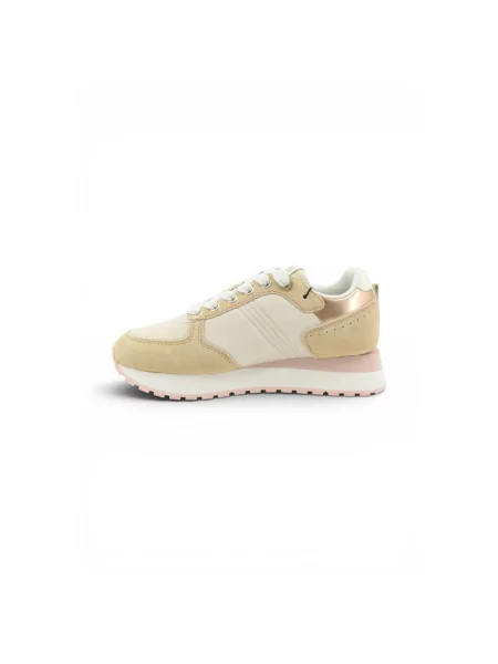 Sneakersy Colmar skórzane beżowe