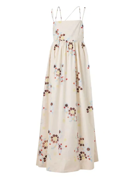 TOPSHOP Rochie de vară MIKA azuriu / ciocolatiu pastel portocaliu