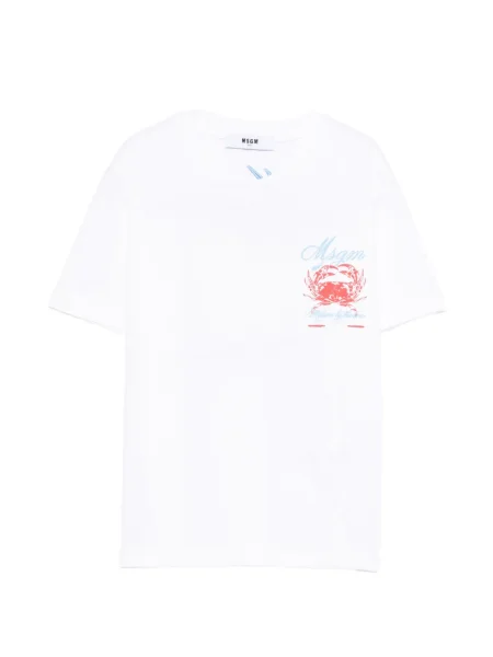 Dětské tričko Msgm bílé
