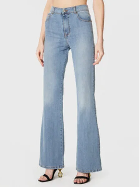 TWINSET Blugi Flared Leg albastru