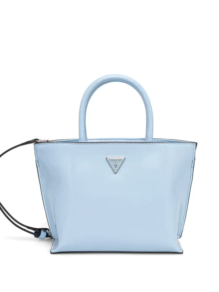 Shopper táska Guess autogrammal kék