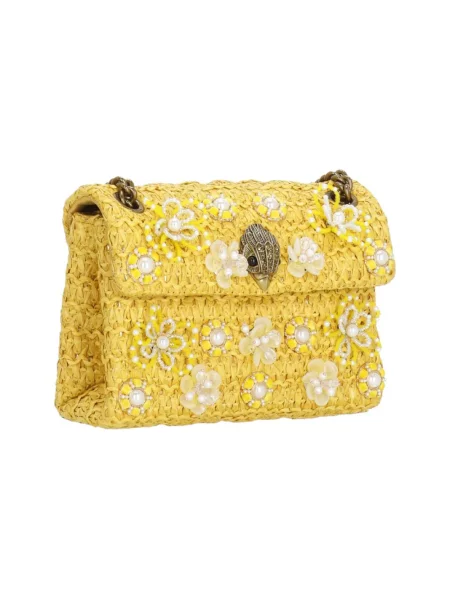 Torebka Kurt Geiger skórzana żółta