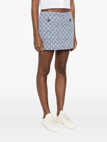 Fusta mini Gucci albastru