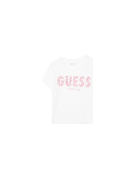 Guess Póló Regular Fit fehér