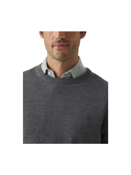 Sweter Scotta wełniany szary