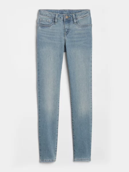 Skinny jeansy skinny Gap szare