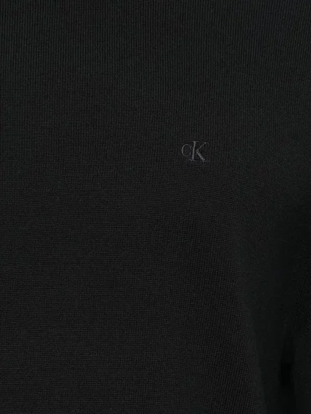 Шерстяной свитер Calvin Klein черный