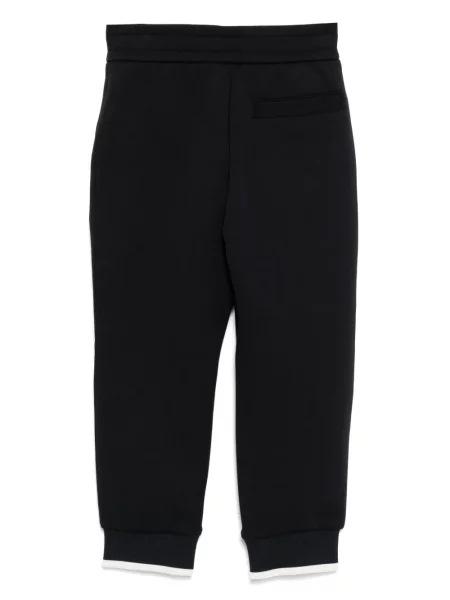 Spodnie dziecięce Emporio Armani niebieskie
