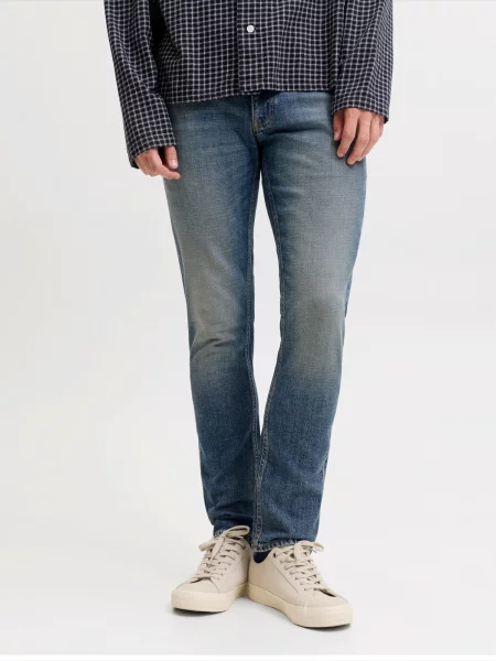 JACK & JONES Jeans JJIGLENN JJDYLAN denim albastru