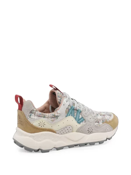 Szarvasbőr virágos sneaker Flower Mountain