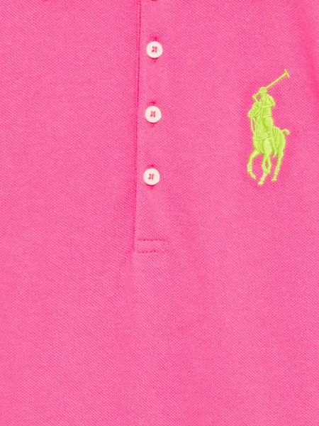 Sukienka dziecięca Polo Ralph Lauren różowa