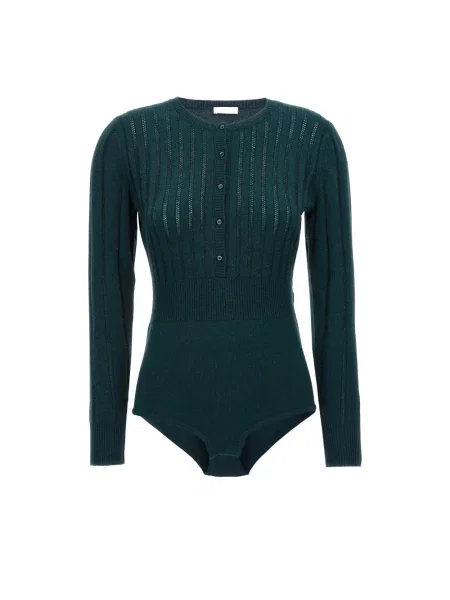 Koszulka Eres wełniana zielona