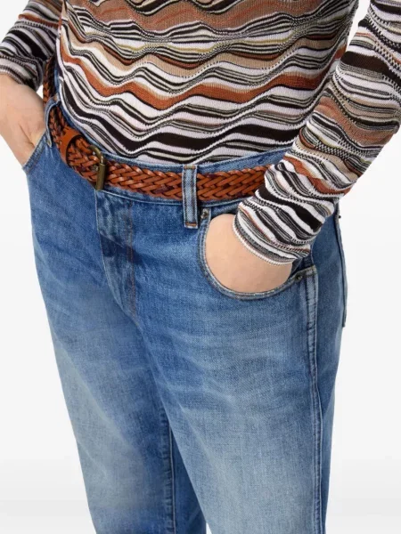 Blugi evazați Missoni albastru