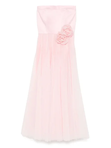 Sukienka Parlor w kwiatki różowa