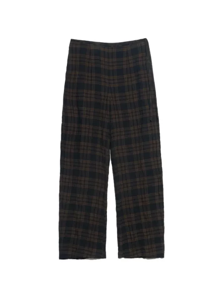 Pantaloni Bimba Y Lola în carouri negru