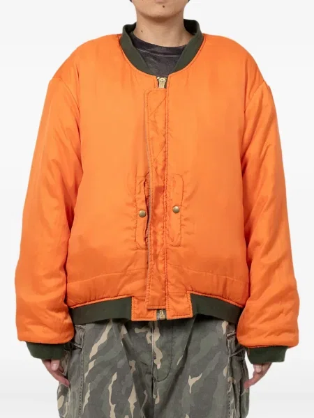Geacă bomber Kamiya cu model camuflaj verde