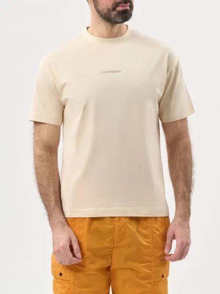 Футболка C.p. Company бежева